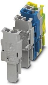 3043093, DIN Rail Terminal Blocks SP 2.5/ 1-R GNYE