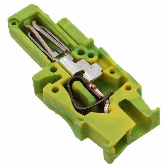 3043093, DIN Rail Terminal Blocks SP 2.5/ 1-R GNYE