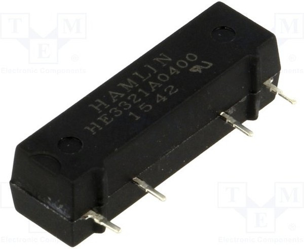 HE3321A0400, Реле: герконовое, SPST-NO, Uобмотки: 5ВDC, 500мА, макс.200ВDC, 10Вт HE3321A0400, Реле: герконовое, SPST-NO, Uобмотки: 5ВDC, 500мА, макс.200ВDC, 10Вт