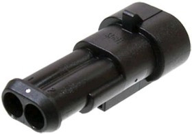 282104-1, Корпус разъема Superseal 1.5, вилка, 2PIN 282104-1, Корпус разъема Superseal 1.5, вилка, 2PIN