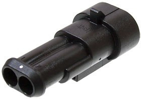 282104-1, Корпус разъема Superseal 1.5, вилка, 2PIN