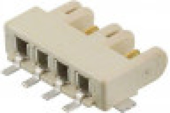 10120045-400LF, Гнездо; Разъем: провод-провод/плата; Rotaconnect; 3мм; PIN: 4; 5А 10120045-400LF, Гнездо; Разъем: провод-провод/плата; Rotaconnect; 3мм; PIN: 4; 5А
