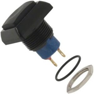 IPC3SAD2, Pushbutton Switch OFF-(ON) 1NO Panel Mount Black IPC3SAD2, Pushbutton Switch OFF-(ON) 1NO Panel Mount Black