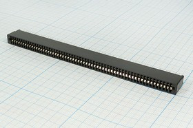 Гнездо ПрС SL, P2,54, 60HC/120P, на плату, SL-120[слоты]; №414 гн ПрС SL\P2,54\60HC/120P\ плат\\SL-120[слоты]