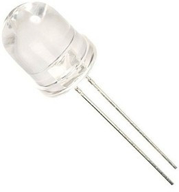 GNL-10003UED-1, Светодиод сине-зеленый 20° d=10мм 6000мКд 505нм(Super Bluish Green); Q-15888G СД 10x14 \зел\6000\ 20\пр\GNL- 10003BGC-TL\G-n