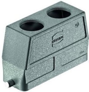 19300160456, Heavy Duty Power Connectors HAN B HOOD TOP ENTRY 2REELS 2XM25