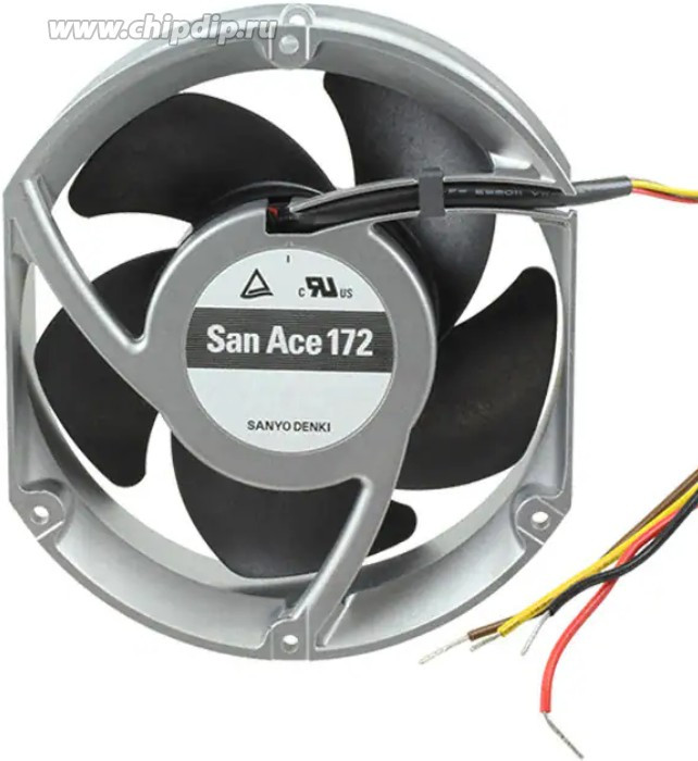 Вентилятор Sanyo Denki San Ace 9SG5724A563 2pin 24V 2.6A 172x150x50