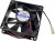 JF0825S1L-R, вентилятор 12В 80х80х25мм подшипник скольжения 2000об/мин