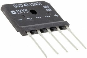 GUO40-12NO1, Диодный мост, 3-фазный, 40А, 1200В [GUFP]