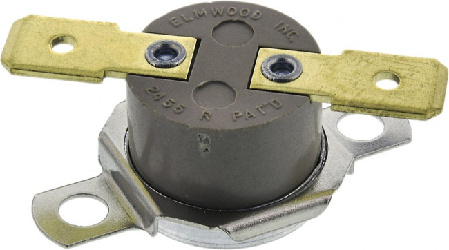 2455RP 9100-444 F70C, Bi-Metallic Thermostat, Opens at +55°C, Closes at +70°C, +186°C Max, NO, Automatic Reset 2455RP 9100-444 F70C, Bi-Metallic Thermostat, Opens at +55°C, Closes at +70°C, +186°C Max, NO, Automatic Reset