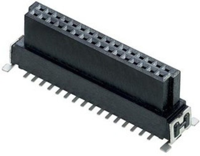 M55-6013242R, Board to Board & Mezzanine Connectors 16+16P FEMALE DIL VERT SMT CONN T&R M55-6013242R, Board to Board & Mezzanine Connectors 16+16P FEMALE DIL VERT SMT CONN T&R