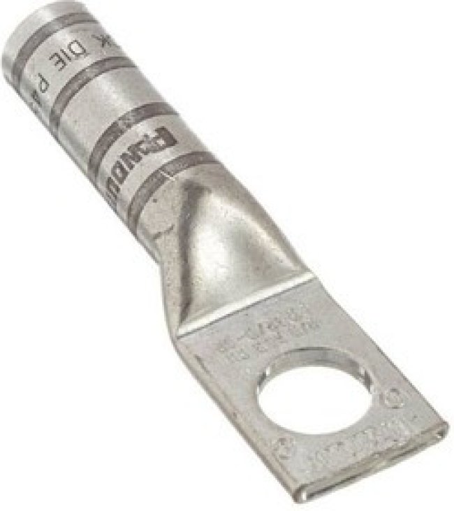 LCB4-38-L, Terminals Copp Comp Lug 1 Hole #4 - #3