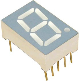 TOS-5161BMB-N, Индикатор синий 12.60х19.00мм 15мКд, общий анод