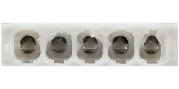 Клемма строительно-монтажная СМК 2273-245 5-проводная 0.5-2.5кв.мм с пастой (уп.100шт) PROxima EKF plc-smk-2273-245