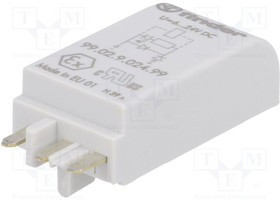 99.02.9.024.99, Защитный модуль, 94.02,94.03,94.04, Монтаж: панелька, 6-24ВDС