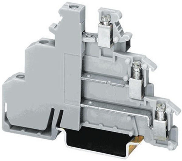 2715979, DIKD 1.5 Series Grey DIN Rail Terminal Block, Triple-Level, Screw Termination 2715979, DIKD 1.5 Series Grey DIN Rail Terminal Block, Triple-Level, Screw Termination
