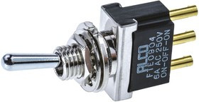 FTE0904, Toggle Switches SPDT ON-OFF-ON 6 Amps Panel