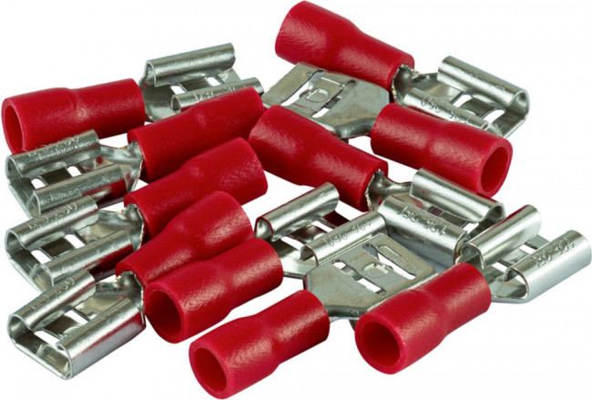 Разъем РпИм 1,5-6,3 плоский мама, 10 шт./уп., 26699 0