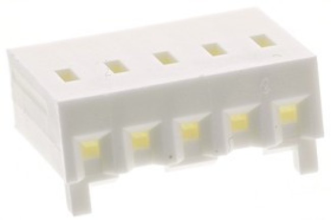 09-50-8053, KK 396 Female Connector Housing, 3.96mm Pitch, 5 Way, 1 Row