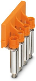 Перемычка винтовая SB 6-T 4-8 на 4 полюса, для клемм UK 6-T.., 32A, оранжевая