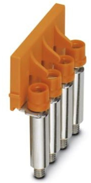 Перемычка винтовая SB 6-T 4-8 на 4 полюса, для клемм UK 6-T.., 32A, оранжевая