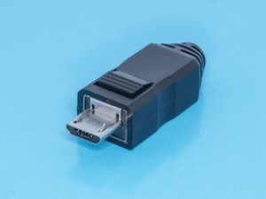 USB/Mc-SP, Разъем micro USB, вилка на кабель с корпусом, 5 контактов USB/Mc-SP, Разъем micro USB, вилка на кабель с корпусом, 5 контактов