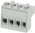 2200332, Съемная клеммная колодка, 5 мм, 4 вывод(-ов), 24AWG до 12AWG, 2.5 мм², Винт, 16 А