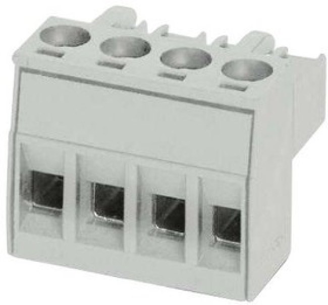 2200332, Съемная клеммная колодка, 5 мм, 4 вывод(-ов), 24AWG до 12AWG, 2.5 мм², Винт, 16 А