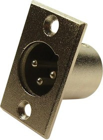 FC6105, Аудио разъем XLR, 3 контакт(-ов), Штекер, Монтаж в Панель, Контакты с Покрытием из Серебра FC6105, Аудио разъем XLR, 3 контакт(-ов), Штекер, Монтаж в Панель, Контакты с Покрытием из Серебра