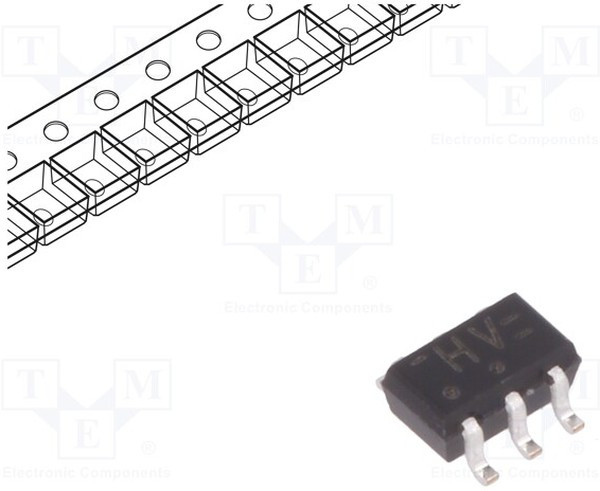74HC2G17GW,125, Schmitt Trigger Buffer 2-CH Non-Inverting CMOS 6-Pin TSSOP T/R