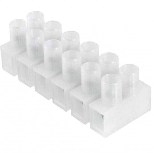 1776293-6, Клеммная колодка с перегородкой в панель, 1 Ряд, 6 вывод(-ов), 22 AWG, 12 AWG, 8 мм, 30 А