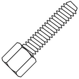 173112-0028, D-Sub Tools &amp; Hardware SCREW LOCK Priced per piece