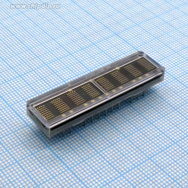 HCMS-2975, HCMS-2975 8 Digit Dot Matrix LED Display, 7 x 5 Dot Matrix Red 0.23 mcd 4.6mm HCMS-2975, HCMS-2975 8 Digit Dot Matrix LED Display, 7 x 5 Dot Matrix Red 0.23 mcd 4.6mm