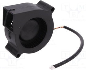 GB1206PTV2-AY, Вентилятор, blower, 12В DC, 60x60x25мм, подшипник Vapo, 9,3куб.м/ч, 29дБА