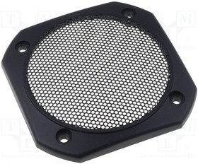 VS-GR-8-ES, Декоративная решетка динамика, 86x86x8,5мм, VS-F8-SC-8, VS-FR8