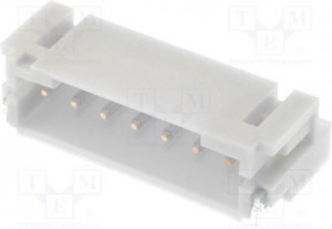 S7B-PH-SM4-TB(LF)(SN), (PH 07M 2.0mm), Разъем типа провод-плата, угловой, 2 мм, 7 контакт(-ов), Штыревой Разъем, поверхностный монтаж S7B-PH-SM4-TB(LF)(SN), (PH 07M 2.0mm), Разъем типа провод-плата, угловой, 2 мм, 7 контакт(-ов), Штыревой Разъем, поверхностный монтаж