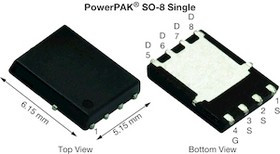 SIR178DP-T1-RE3, N-Channel MOSFET, 430 A, 20 V, 8-Pin PowerPAK SO-8 SIR178DP-T1-RE3