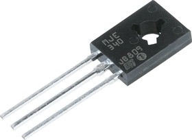 MJE340, Trans GP BJT NPN 300V 0.5A 2800mW 3-Pin(3+Tab) SOT-32 Tube MJE340, Trans GP BJT NPN 300V 0.5A 2800mW 3-Pin(3+Tab) SOT-32 Tube