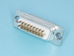 DHS-26M, Разъем D-SUB 26 контактов высокой плотности, вилка на кабель, пайка