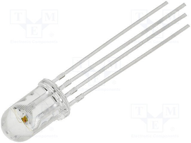 OSTQMC5B31A, LED; 5mm; red/green/yellow; 30°; Front: convex; Pitch: 2.54mm; round OSTQMC5B31A, LED; 5mm; red/green/yellow; 30°; Front: convex; Pitch: 2.54mm; round