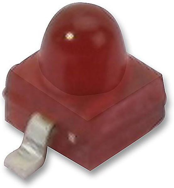 HLMP-6300-F0011, Standard LEDs - SMD Poly Dome Red