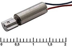 QX- 4A 3.0V ВИБРО, Микродвигатель 3V 12,2х4мм вибро