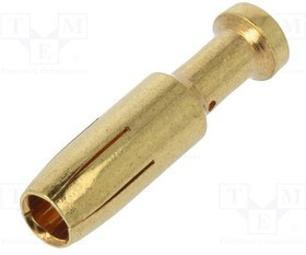 40A-GF-4.0, Контакт; "мама"; 4мм2; 12AWG; позолота; обжим; россыпью; на провод 40A-GF-4.0, Контакт; "мама"; 4мм2; 12AWG; позолота; обжим; россыпью; на провод