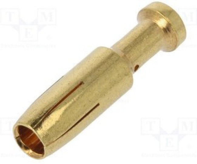 40A-GF-4.0, Контакт; "мама"; 4мм2; 12AWG; позолота; обжим; россыпью; на провод 40A-GF-4.0, Контакт; "мама"; 4мм2; 12AWG; позолота; обжим; россыпью; на провод