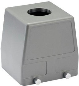 MP009443, Разъем для тяжелых условий, Hood, Top Entry, Корпус из Алюминия, 2 Рычага, 32B MP009443, Разъем для тяжелых условий, Hood, Top Entry, Корпус из Алюминия, 2 Рычага, 32B