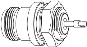 082-811, RF Connectors / Coaxial Connectors N FML BH RECPT