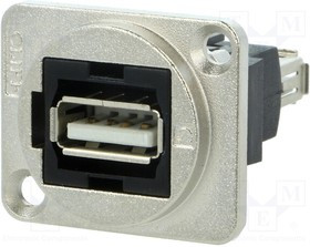 CP30208NM, Адаптер USB, Гнездо USB Типа A, Гнездо USB Типа A, USB 2.0, FT Series