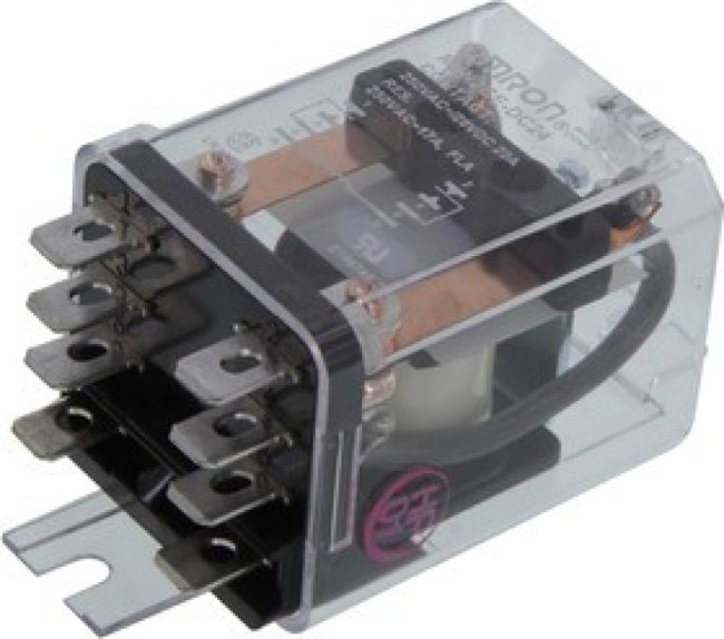 MJN2CE-DC24, General Purpose Relays FLNG MT DPDT 24VDC