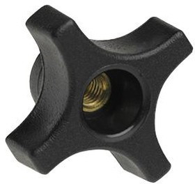 2825BT, Knobs & Dials Clamping Four Arm 45x25x19 2825BT, Knobs & Dials Clamping Four Arm 45x25x19