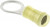 130207, Ring Tongue Terminal 10-12AWG Copper Yellow 33mm Tin Loose